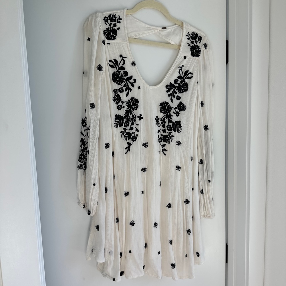 Free People Embroidered Dress